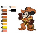 Mickey Mouse Embroidery 16